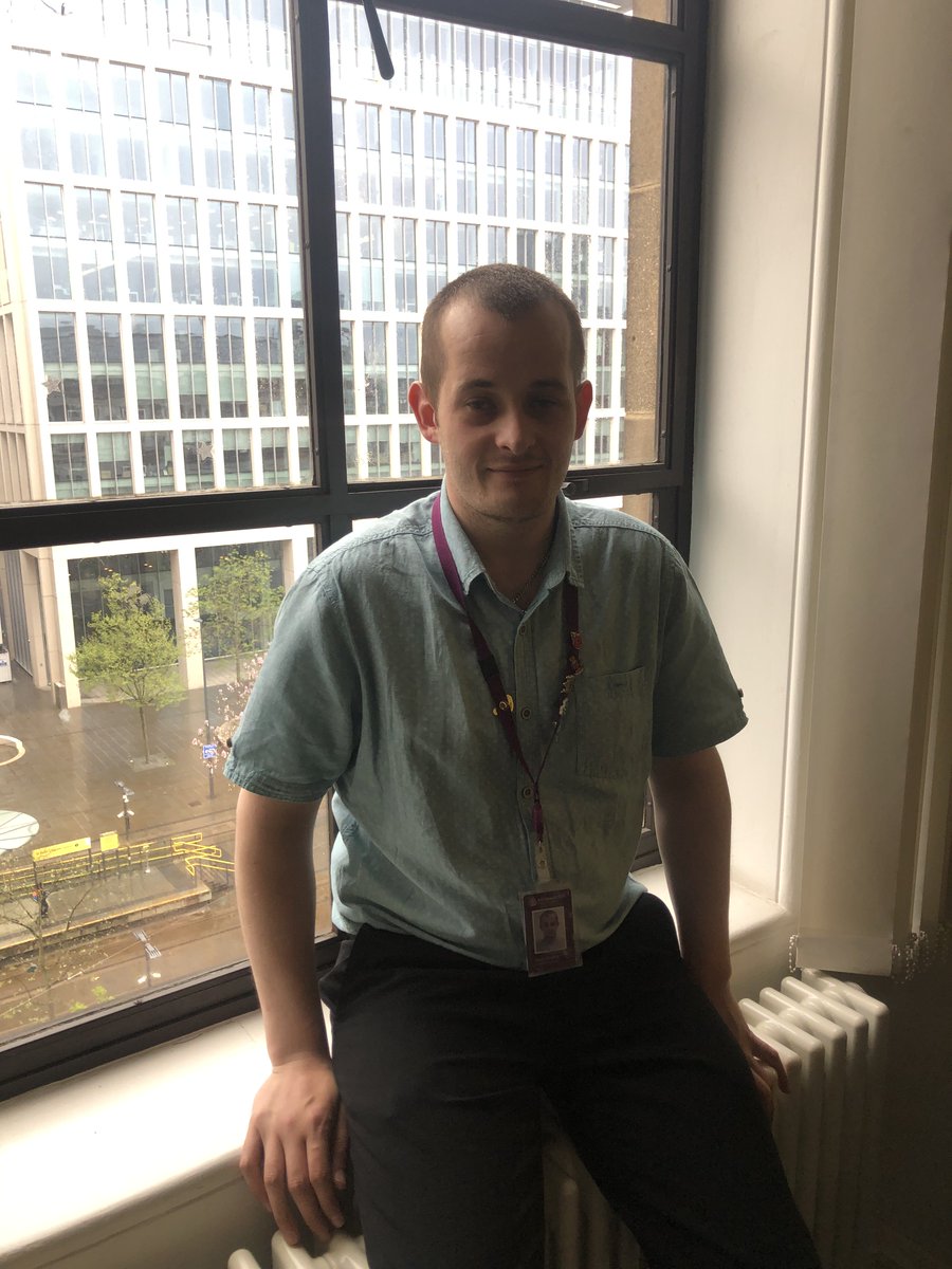MancLibraries's tweet photo. A big respectful &amp; admiring shout-out to all our colleagues who have answered the call to work on the COVID-19 emergency helpline (0800 234 6123). A very tough and essential job, see our two Sues and Ryan hard at work. @ManCityCouncil https://t.co/uhdl6fgdKn