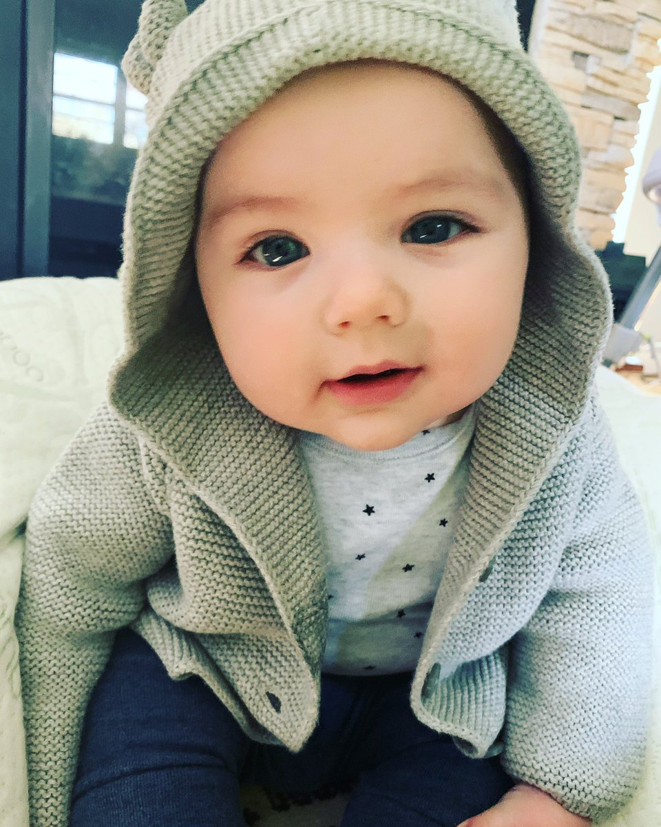 lisatdahl's tweet photo. Five months old today! Abram loves to hold hands, laugh, and throw his toys (cute at first but now annoying 😂) it’s so fun to see his personality come out, we love you buddy! https://t.co/njPyAEO8rO