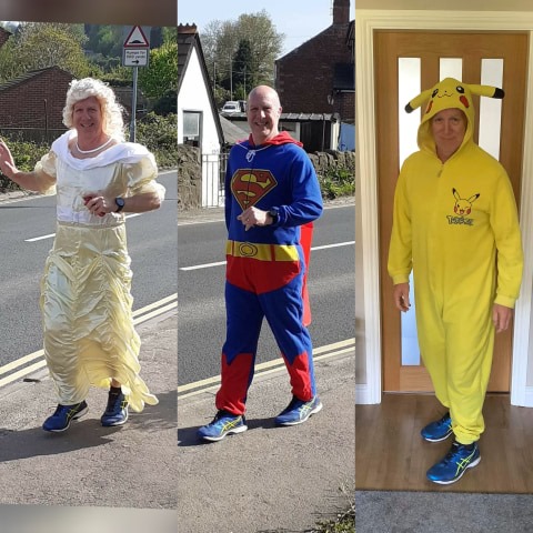 We just wanted to give a big shout-out to Gloucester Rugby fan, Martin Heath, from Mitcheldean, who is currently running in fancy dress every day to keep the spirits high in his community!

Superb job, Martin 👏