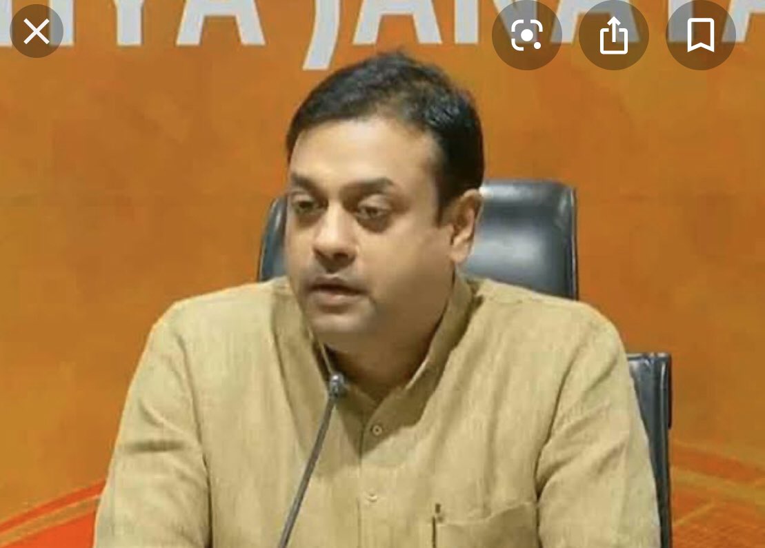 HimanshuPal30's tweet photo. You are a great Politician and talking facts with evidence. हम सब आप के साथ में है भारत माता की जय 🙏🙏@sambitswaraj
#WeStandWithSambitPatra
@iSinghApurva 
@manishBJPUP https://t.co/Ef1oQnULeg