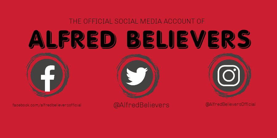 AlfredBelievers's tweet photo. Here's our official social media accounts. #NoToPoser 

DM us for more info. #StayHome https://t.co/8WGbIbUVZF