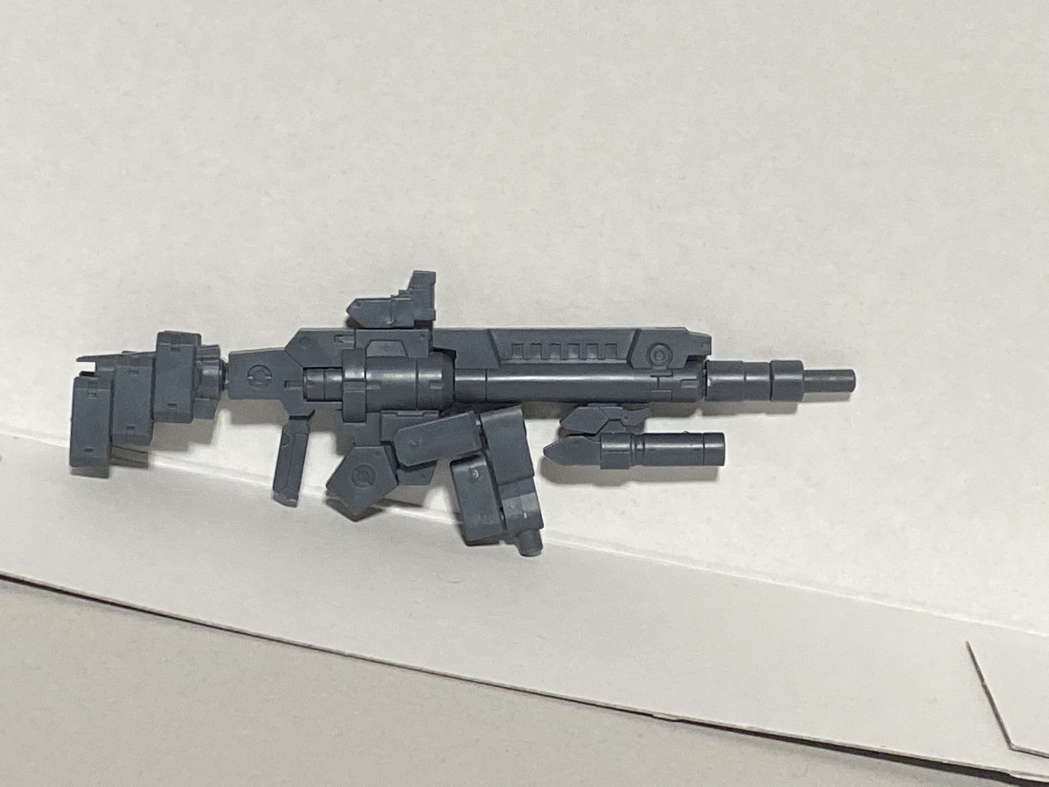 1st Lt Gros 特殊作戦用ビームライフル 美雷 みかづち ラビオット用ビームショットガンを原型とたアサルト ライフル Acbar の神凪開発製改良モデル 同社大型フレーム機での運用を想定し ストックの換装やヘビー 1st Lt Gros 特殊作戦用ビームライフル 美雷 みかづち ラビオット用ビームショットガンを原型とたアサルト ライフル Acbar の神凪開発製改良モデル 同社大型フレーム機での運用を想定し ストックの換装やヘビー