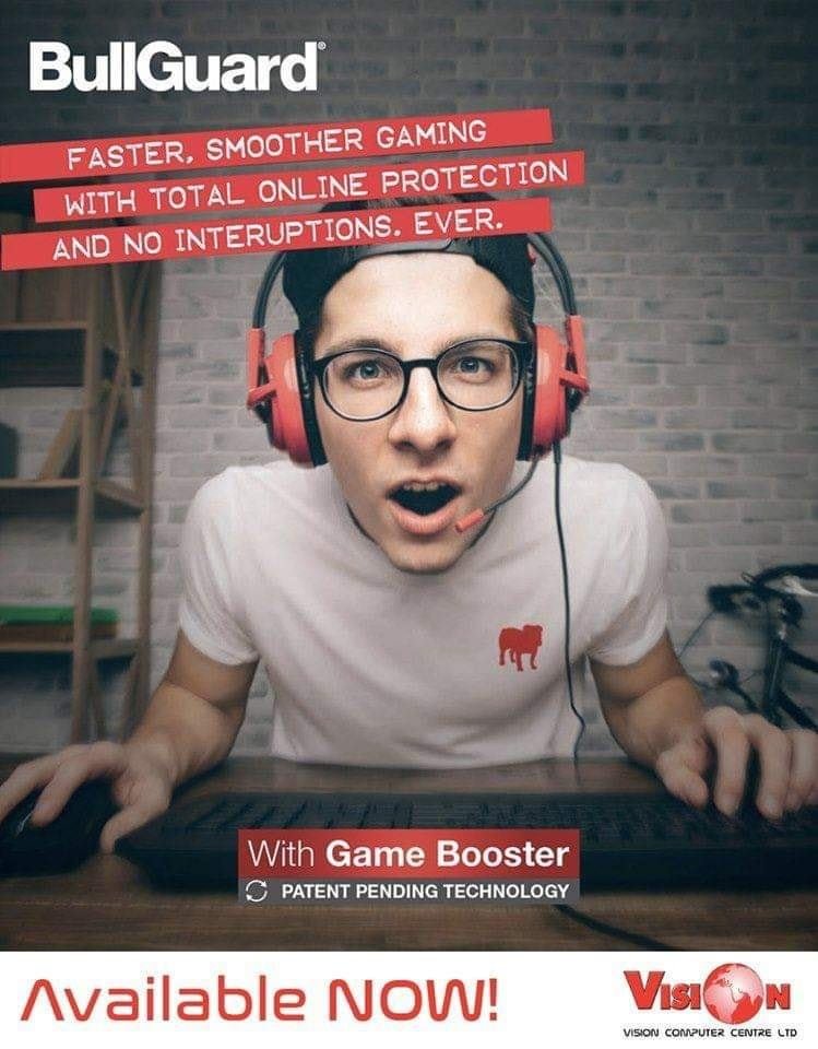 VisionWales's tweet photo. Are you gaming more in lockdown? 🎮🎮🎮

BullGuard Software’s patent pending #GameBooster is for hard core gamers who also need protection from malware on their computers.

Make sure your gaming is never slowed down or interrupted - contact your local Vision Computer Centre today https://t.co/E28ZJkpGOz