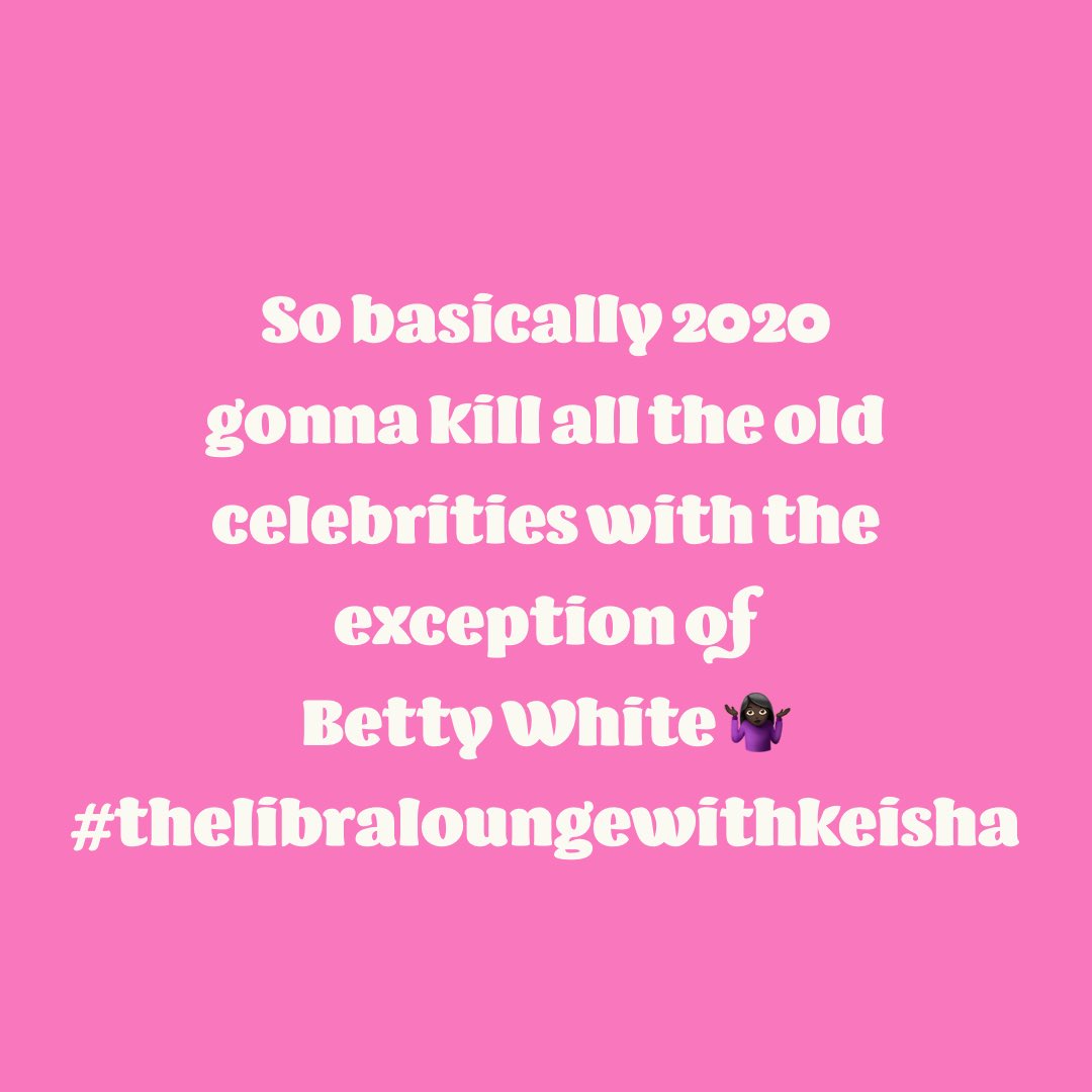 Libralounge's tweet photo. Top of the morning to ya!!! #2020 #goodmorning #podcast #thelibraloungewithkeisha #houston #princess #petty #bettywhite #savage https://t.co/ddiOMKa6hq
