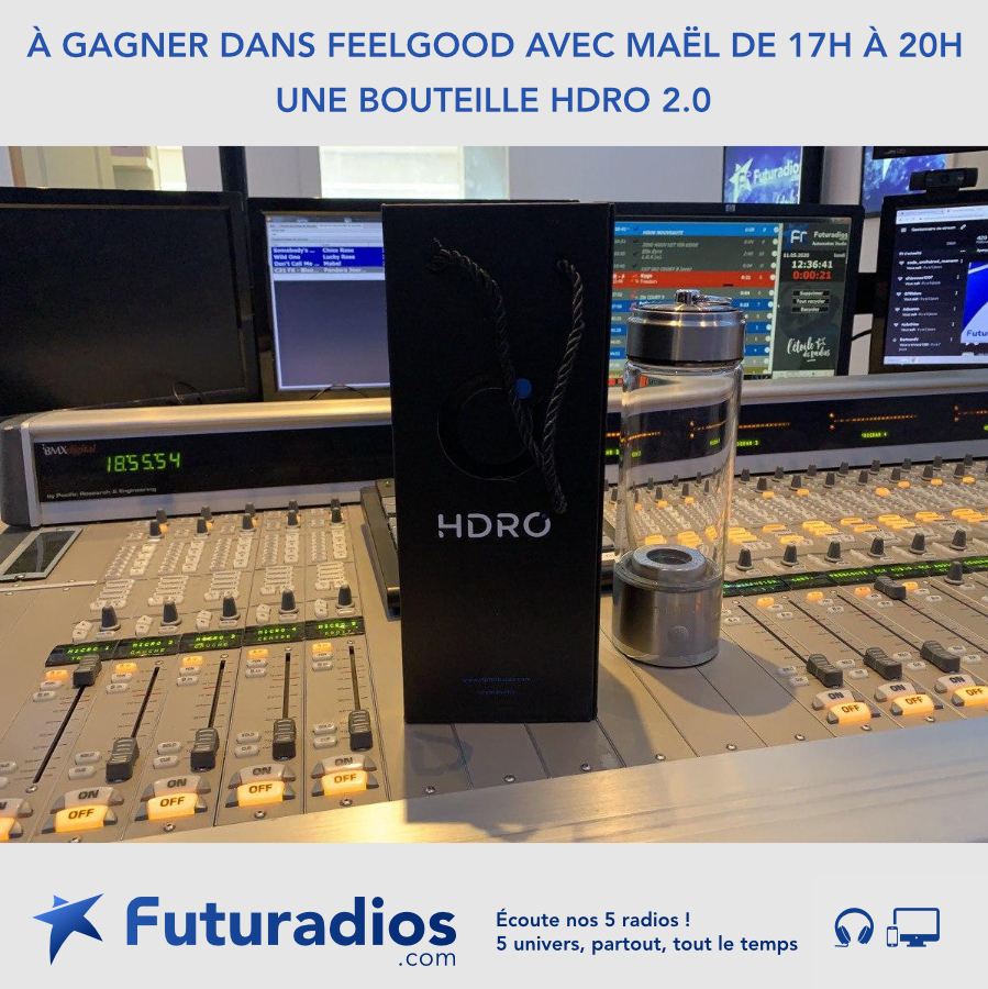 futuradios's tweet photo. 🎁 #Concours #giveaways

Cette semaine, tente de gagner une bouteille HDRO 2.0 riche en hydrogène 😃 

- RT + Follow @futuradios 
- Double chance de gagner en rejoignant notre serveur #Discord : https://t.co/cCwqB9wkAq

Tirage au sort le 15 Mai ☘️ https://t.co/iwKCQT4v0s
