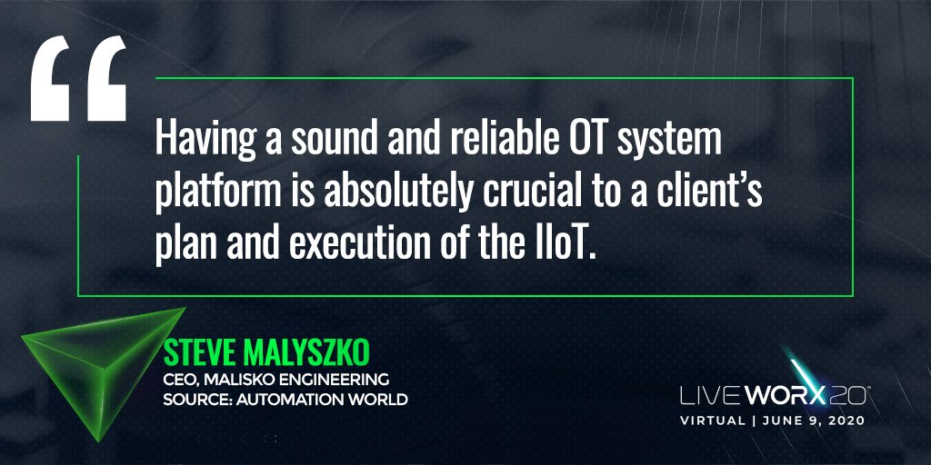 LiveWorx's tweet image. Enterprises making smart investments in #IIoT initiatives must also ensure their #OperationsTechnology network is healthy and secure ➡️ livewrx.co/EOgx30qDMlL via @automationworld #DigitalTransformation #LiveWorx