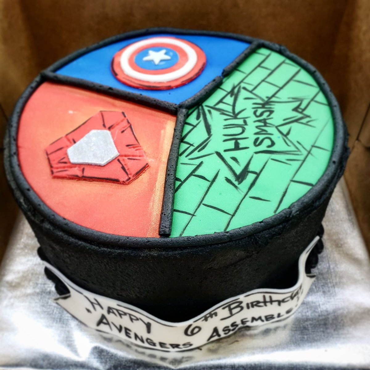 Sweets4Success's tweet photo. Avengers Assemble! A special cake for a 10 yo female superhero lover! π₯ππ«
#kaybeecakes #growdesotomarketplace #birthdaycake #girlpowerπͺ https://t.co/m9v55pZ4DV