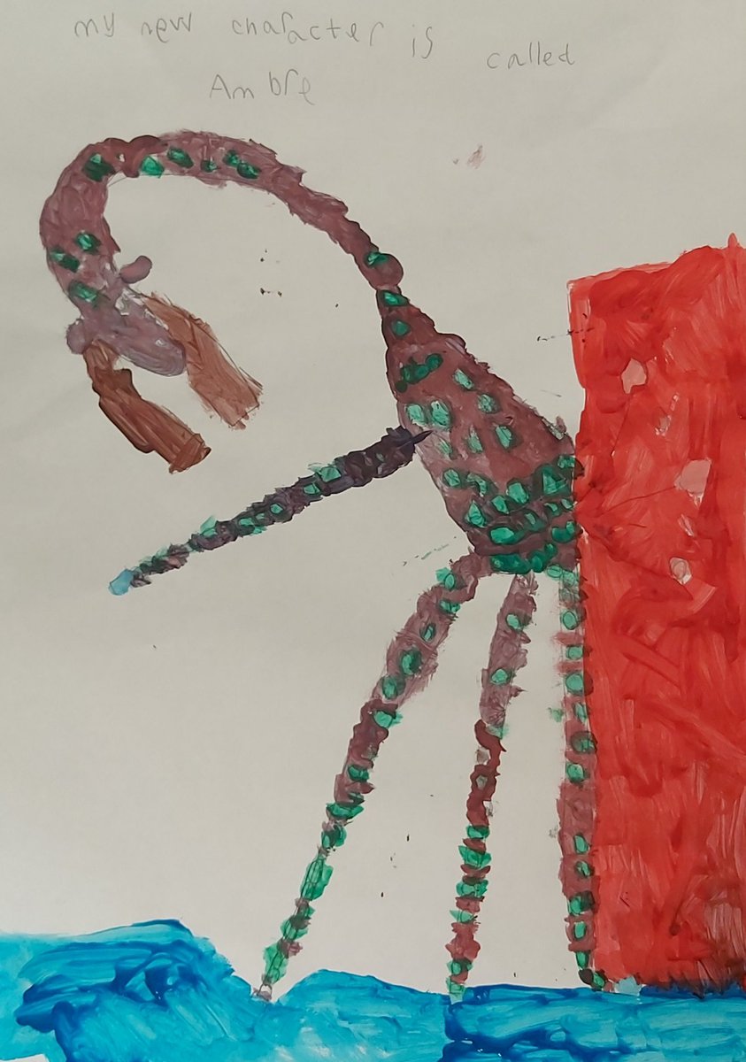 Today we made up new characters for some of our favourite stories #lockdownuk #schoolclosure #artwork #storytime #keyworker #greatbaddow #chelmsford #BHIS