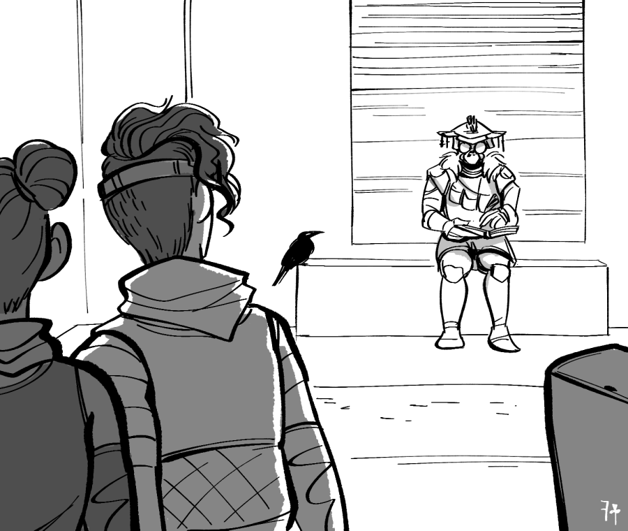 [ apex legends / miragehound mirage bloodhound ]

deep focus 