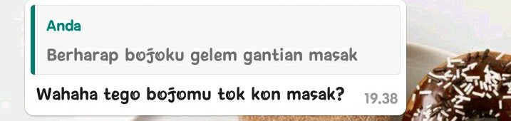 AAKPutri2's tweet photo. ((((tego bojomu tok kon masak?))))

Jadi merasa punya cita2 aneh -_- https://t.co/YWVigKoBe4