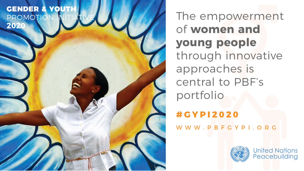 UNPeacebuilding's tweet photo. Apply now to the @UN Peacebuilding Fund #GYPI2020! 

⚡️Calling 4 innovative ideas to support women &amp; youth leadership in #peacebuilding &amp; promote human rights &amp; protection of women &amp; young peacebuilders. 

🔴Concept note deadline❗️ June 01
https://t.co/8pvPCud5GD 
#Youth4Peace https://t.co/R9Nf0sEOQx