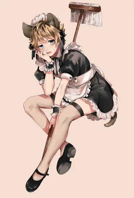 何マドルでメイド服着てもらえますか?
#ツイステファンアート
⚠️女装 
