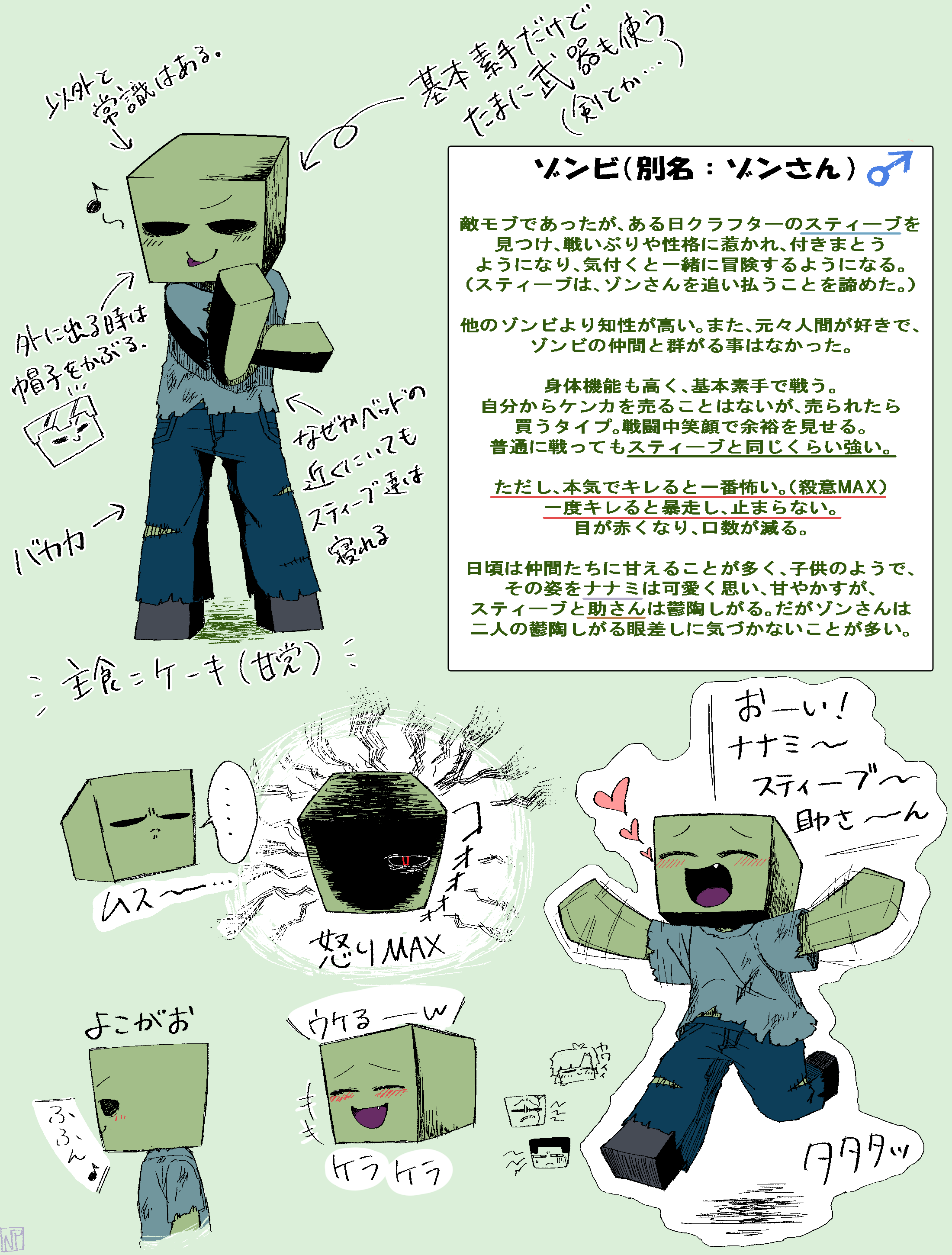 イラスト休止 ななぽん 在 Twitter 上 お知らせ Minecraft ５年ほど前に考えたキャラ設定を描きなおしました マイクラの漫画を描きたいなと タグは毎回 マイクラ物語 を付け投稿しようと思ってます よろしくお願いします その他にも考えている敵