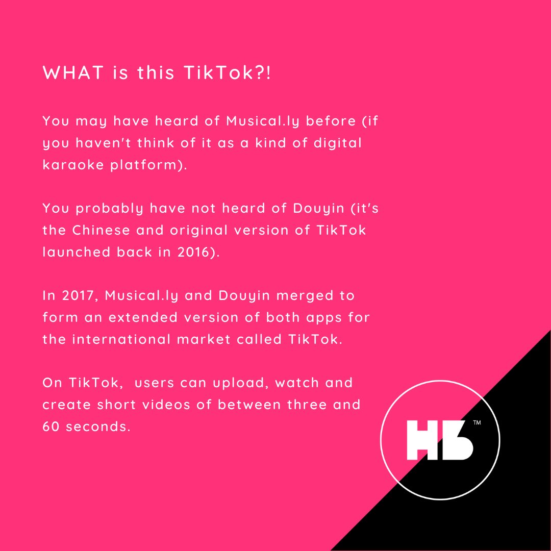 hypebuzzhq's tweet photo. What is TikTok all about?! https://t.co/Qltl0KPFsg