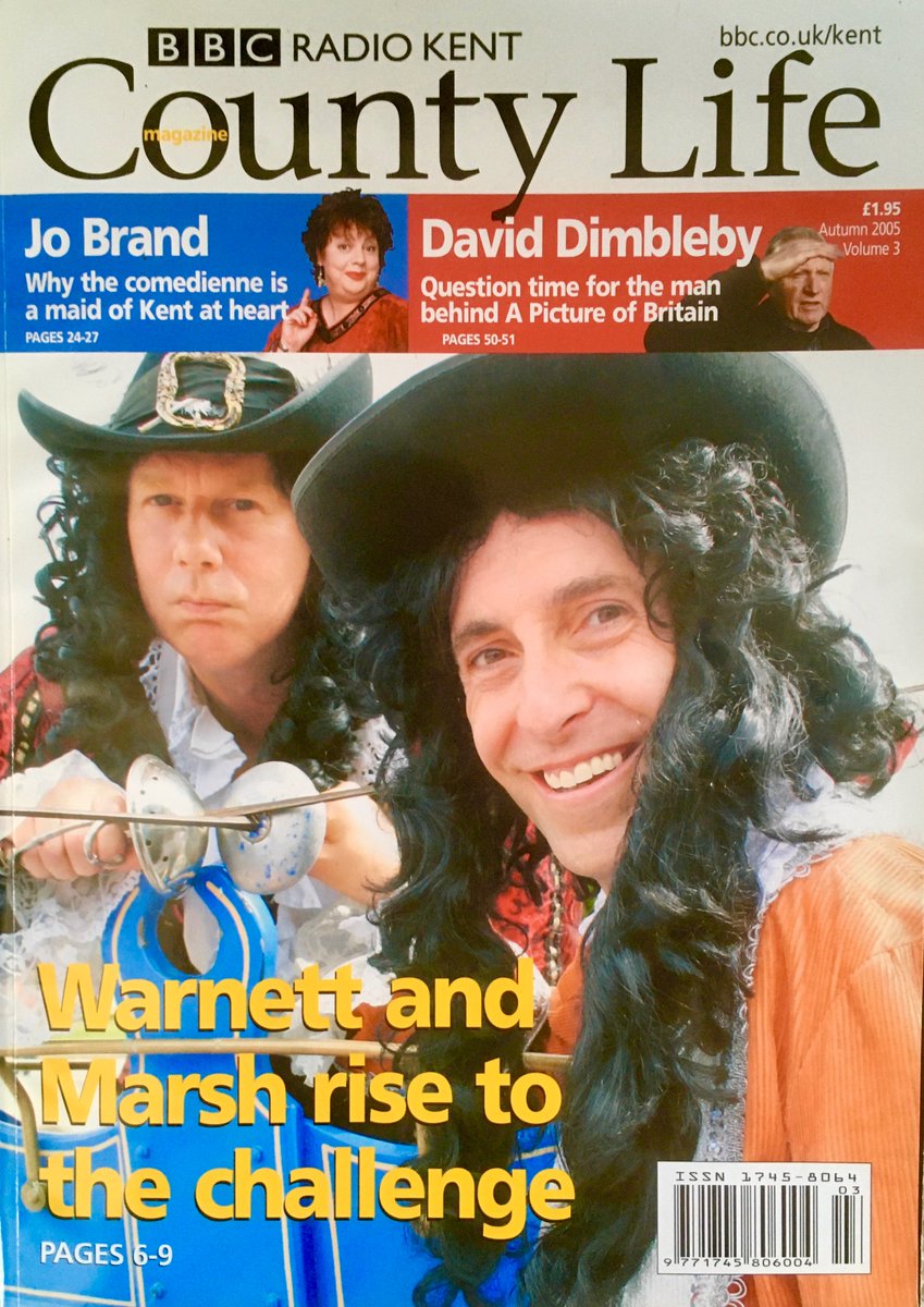patmarsh's tweet photo. In a former life @john_warnett and I were Cavaliers, battling for supremacy of the airwaves. All that is behind us now and long forgotten. We meet again in friendship, after 3pm today @BBCRadioKent when John shares his recipe for Bouef Bourguignon. https://t.co/9TSAAme7Tn
