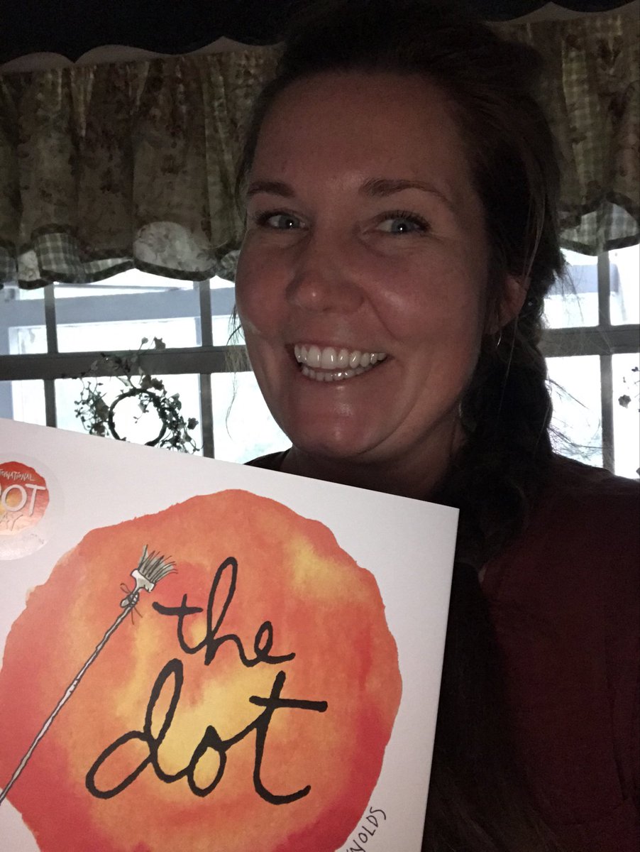 ThAnK yOu ThAnKs ThAnK yOu ⁦<a href="/rsgilbert3/">Rebecca Gilbert</a>⁩ Super Fun Surprise which is going to be used every year with our students!!! Love “The Dot” holds a place in you ❤️ too!