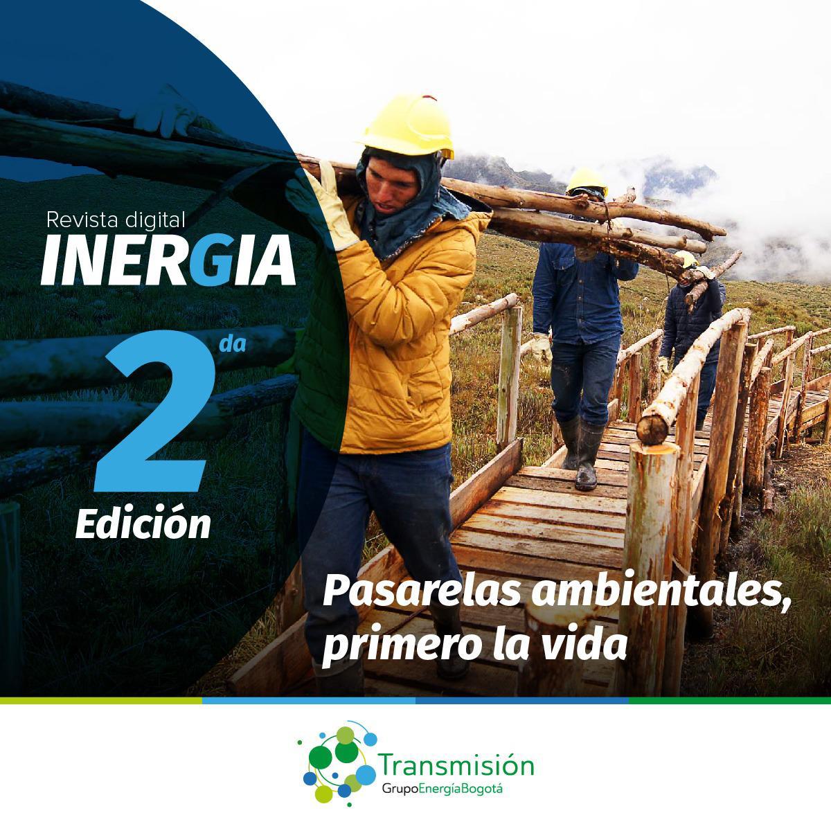 GrupoEnergiaBog's tweet photo. 📢Te invitamos a leer y a compartir la segunda edición de nuestra revista digital #Inergia. ➡️https://t.co/iRXw2pGYoV | #QueSeNoteLaBuenaEnergía✨ https://t.co/2rhAQkBa0a
