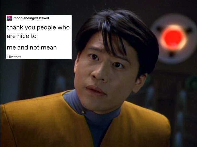 star trek: voyager characters as some of my favorite tumblr text posts