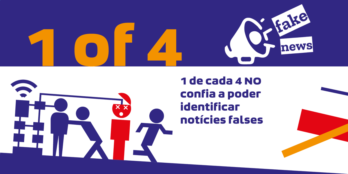 colectic_coop's tweet photo. 🤓Sabies que 1 de cada 4 persones diu que no sap com diferenciar la informació de la desinformació❓

#GetYourFactsStraight #AllDigitalWeek #EUMediaLiteracyWeek #LesCosesClares https://t.co/Goum0l9ZLB