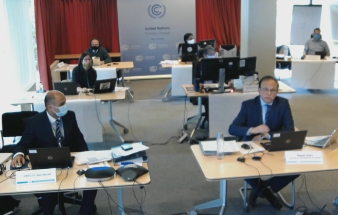 At the start of its first meeting of 2020, held virtually, the Executive Board of the Clean Development Mechanism elected El Hadji Mbaye Diagne of Senegal as Chair and Olivier Kassi, from Belgium, as Vice-Chair. bit.ly/3dGsl8Z