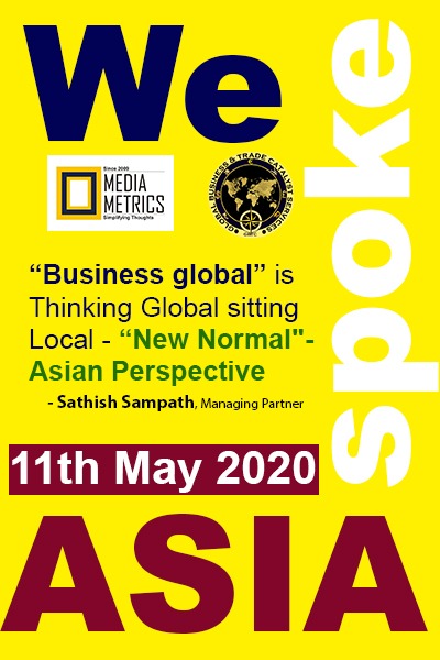 sathishsampath's tweet image. Today, We spoke - Asia Heard
Audience comprised of people from business house, embassy, trade commission, chamber people and other dignitaries.  So happy to present our views on Business going forward in Asia.
This day - a great day for @MediaMetrics2