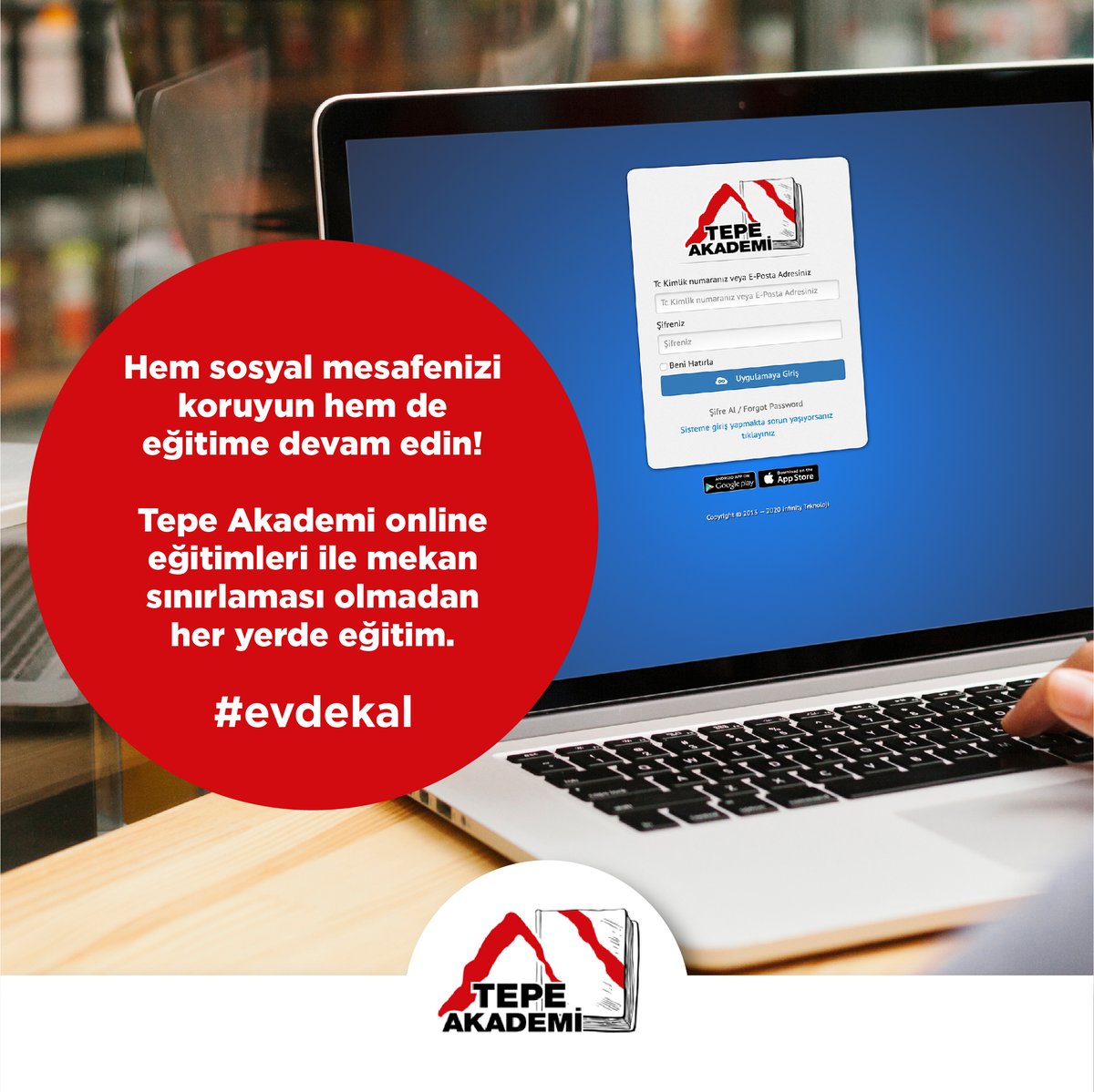 Tepe_akademi's tweet photo. #evdekal #tepeakademi #koronavirüs #elearning https://t.co/DQelYBqwEi