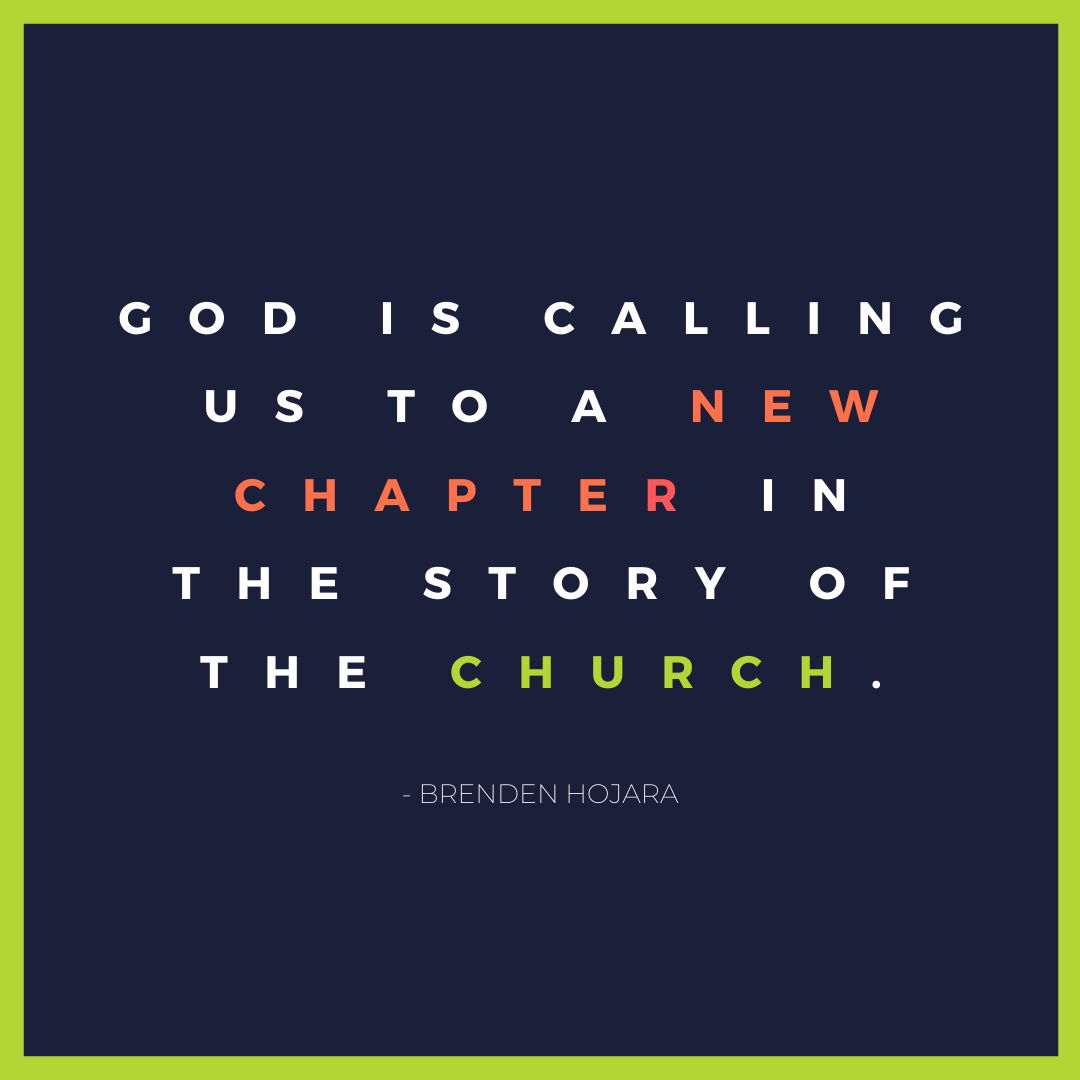 _RiseCommunity_'s tweet photo. "God is calling us to a new chapter in the story of the church." - @brendenhojara 

#actsstudy #iamthechurch https://t.co/7Lj3V1zfVp