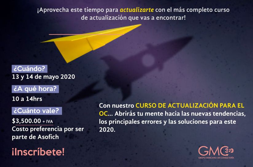 AsofichOficial's tweet photo. #GMC360 y #Asofich están para apoyarte en los retos de los #Oficialesdecumplimiento en #2020
Prepárate con nosotros: Bernice Gaytán-55 2691 6477, Miguel Hernández-55 3239 8931, Fernanda Sánchez-55 4757 0147
✉️atenciónaclientes@gmc360.com.mx , 📲https://t.co/wlyjwTC5J1 https://t.co/vRhMLD2CAq