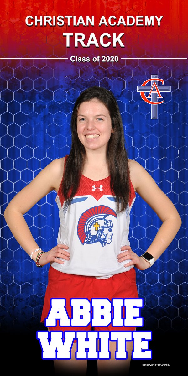 CenturionAD's tweet photo. Please join us in honoring senior track &amp; field athlete, Abbie White #seniors2020 https://t.co/gLPHn4nEra