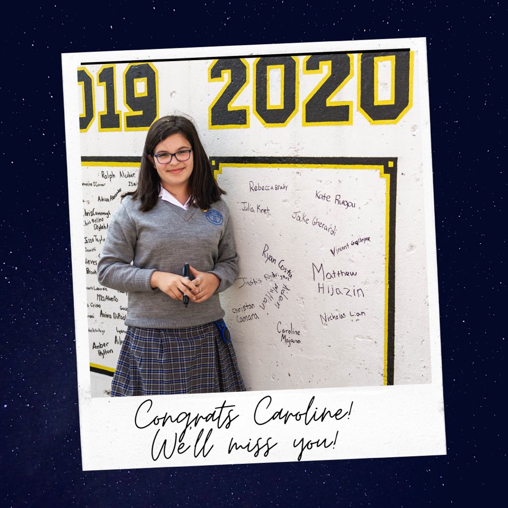 mrsdangelo_ICS's tweet image. We continue the Class of 2020 spotlights today with Caroline Majano! Caroline is a ray of sunshine who models Christian value and service! Congrats on all of your achievements, Caroline! Your ICS family is proud of you! #GreatGrad🎓 #IncredibleCatholicStudent #Classof2020