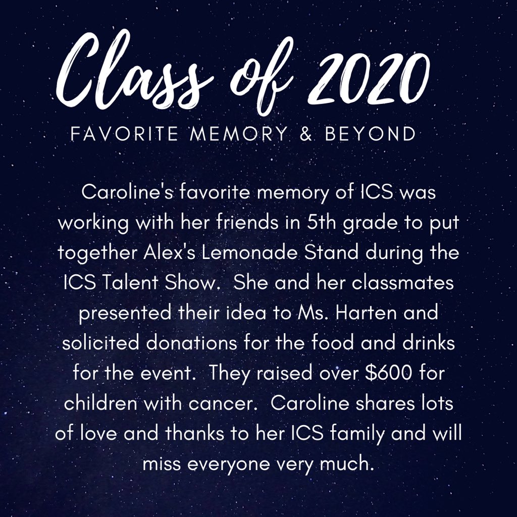 mrsdangelo_ICS's tweet image. We continue the Class of 2020 spotlights today with Caroline Majano! Caroline is a ray of sunshine who models Christian value and service! Congrats on all of your achievements, Caroline! Your ICS family is proud of you! #GreatGrad🎓 #IncredibleCatholicStudent #Classof2020