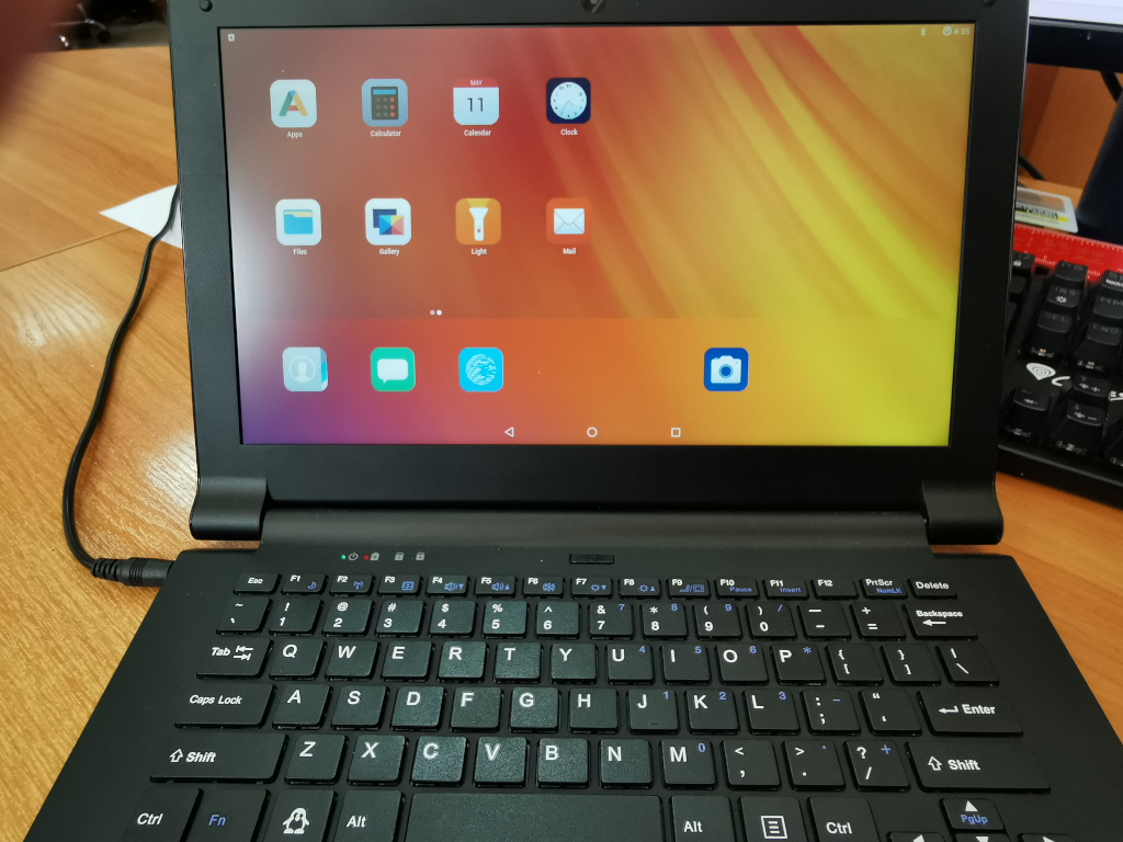 Olimex's tweet photo. Installing and running /e/ pro-privacy open source Android on Open Source Hardware Laptop TERES-I #opensource #privacy @gael_duval #unGoogled #Android https://t.co/5GKyvAaSea https://t.co/5NBLrIvNUi