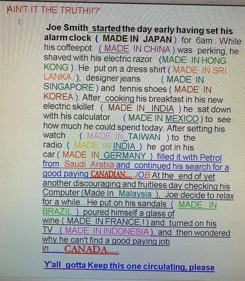 This should make us all think