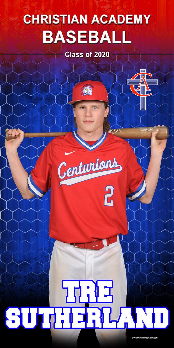 CenturionAD's tweet photo. Please join us in honoring senior baseball player, Tre Sutherland #seniors2020 https://t.co/otoFIfET3H