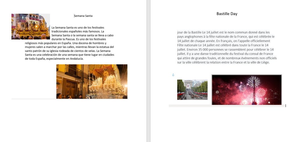 oratory_MFL's tweet photo. 1st, 2nd Form French pupils and 3rd Form Spanish pupils have been researching Festivals in France and Spain as part of the cultural aspect of learning Languages. Here are some examples of their work! https://t.co/lTIi1iuUhd