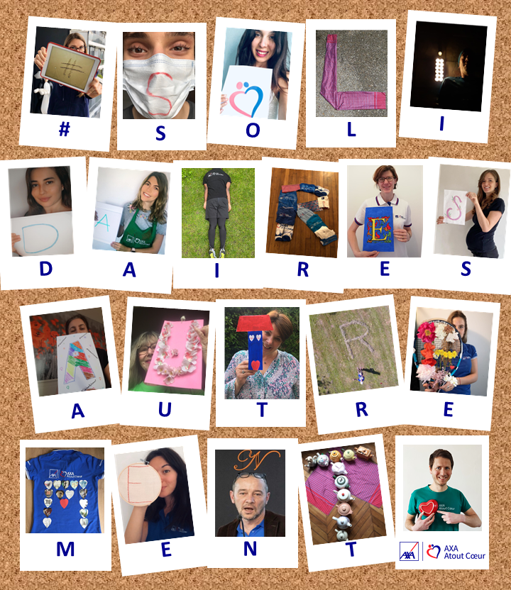 L'équipe #AXAAtoutCoeur remercie le personnel soignant et les personnes engagées pendant le confinement #Covid_19, ainsi que les milliers de bénévoles <a href="/AXAFrance/">AXA France</a> qui par leur mobilisation nous ont permis de les soutenir via le programme #solidaireautrement