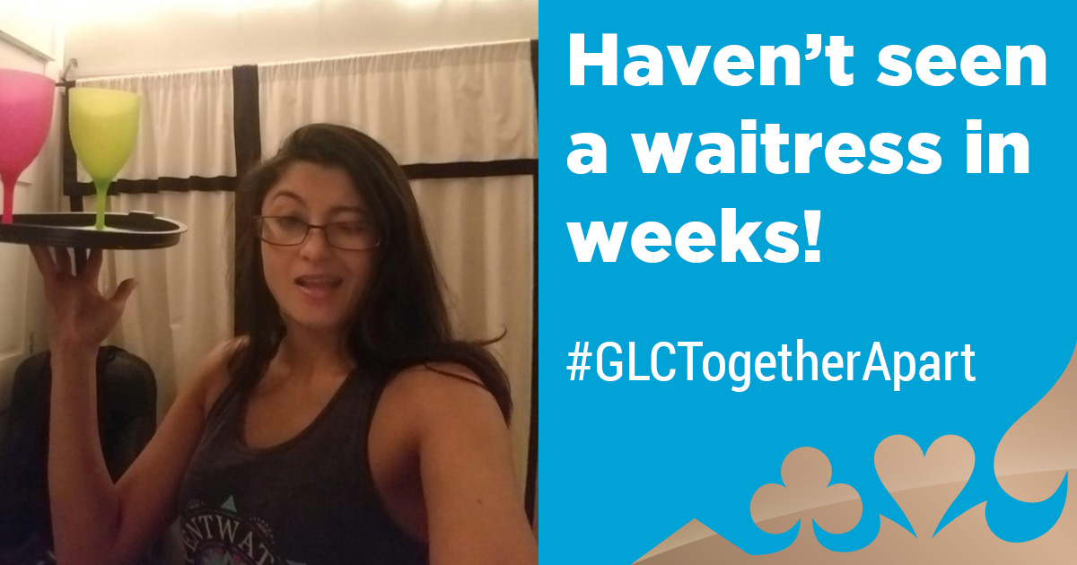 GunLakeCasino's tweet photo. We miss you - it's true.  We'll be sharing some messages from our team - from our family to yours  #GLCTogetherApart

🍻 COCKTAILS....BEVERAGES 🍻
(Message from Janelle - Beverage Server) https://t.co/5ba1fgrj1T