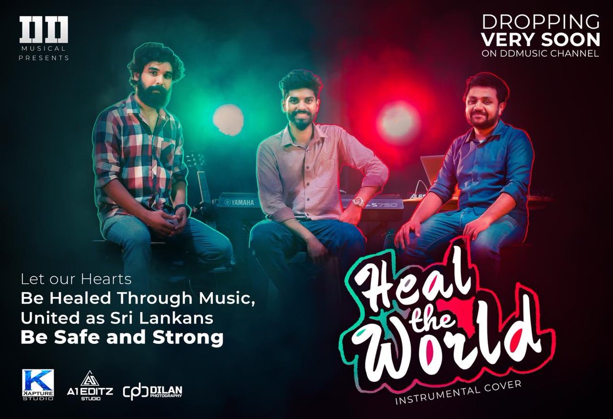 Stay tuned with us and the instrumental cover will be released soon on DD music  youtube channel 👇

youtube.com/c/DDMUSIC03
#Healtheworld #Batticaloa #DDMusic #MichaelJackson #LKA

DD Music Production
 🤝 
A1 Editz Studio &amp; Dilan Photography