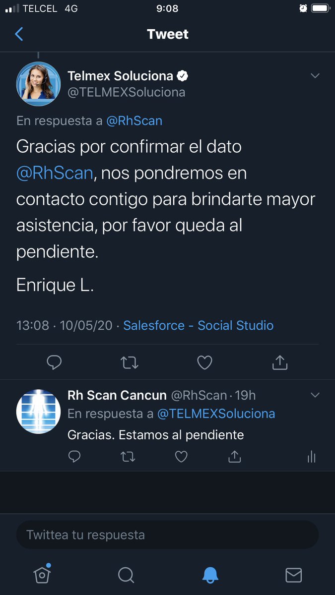 RhScan's tweet photo. @TELMEXSoluciona Estuvimos al pendiente el día de ayer y no se comunicaron ya logramos hacer el reporte pero perdimos un día y necesitamos el internet para trabajar https://t.co/le3UiChkmT