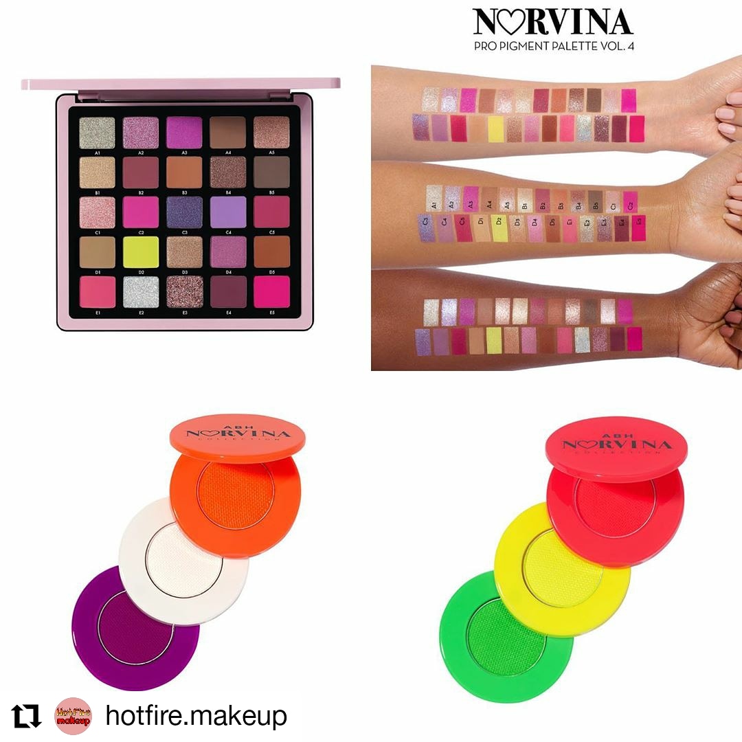 donatda's tweet photo. #Repost @HotfireMakeup
🔥AVAILABLE NOW🔥 @anastasiabeverlyhills NEW NORVINA Vol 4 Palette and Electric Cake Liners are available online at @Sephora #BloggersTribe #blogginggals #RTingbloggers #ilovemakeup #makeupfanatic #makeuplook #FierceBloggers #fabbloggersRT https://t.co/d7aVDdUHim