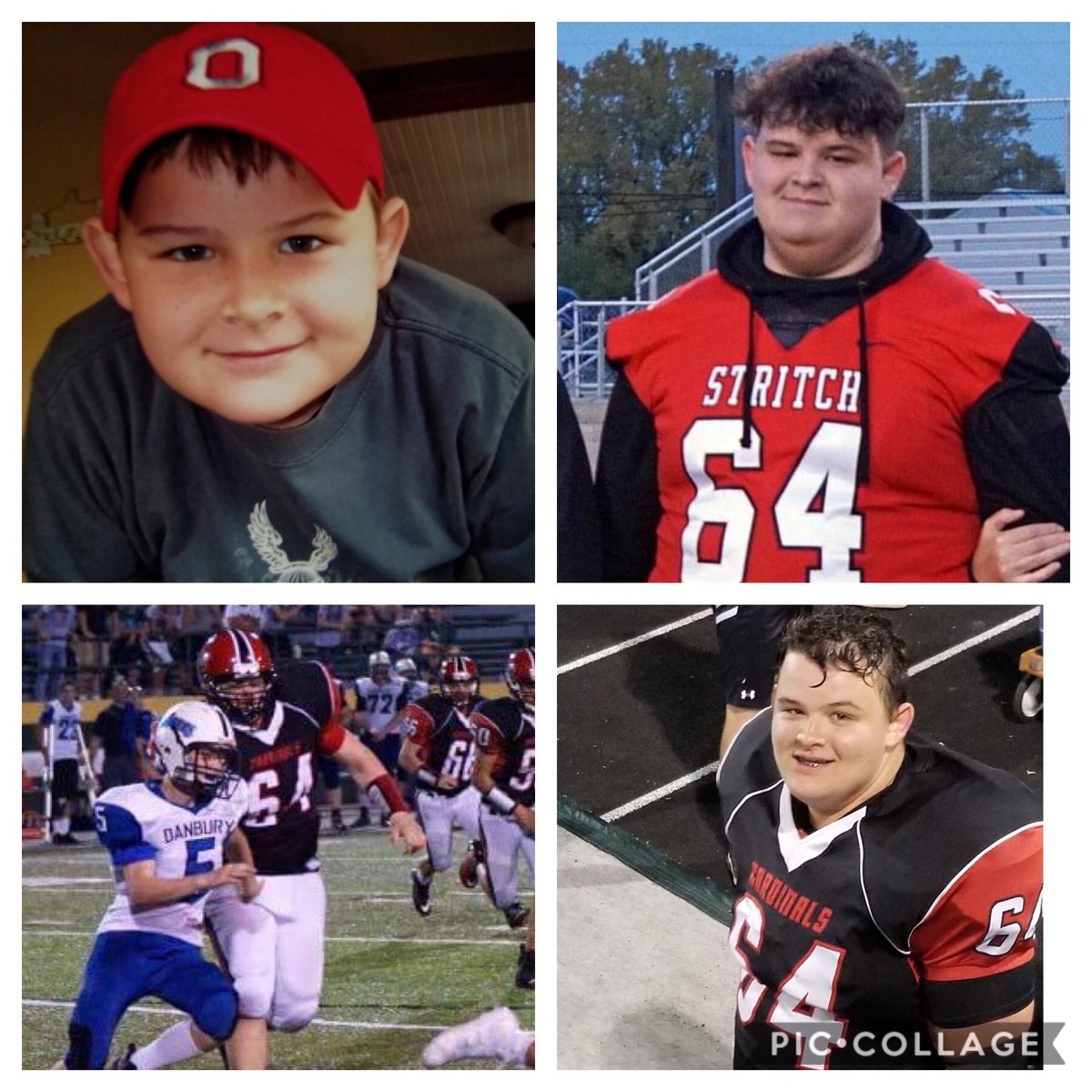 StritchFootball's tweet image. Caleb Evans #64 #ThankYou