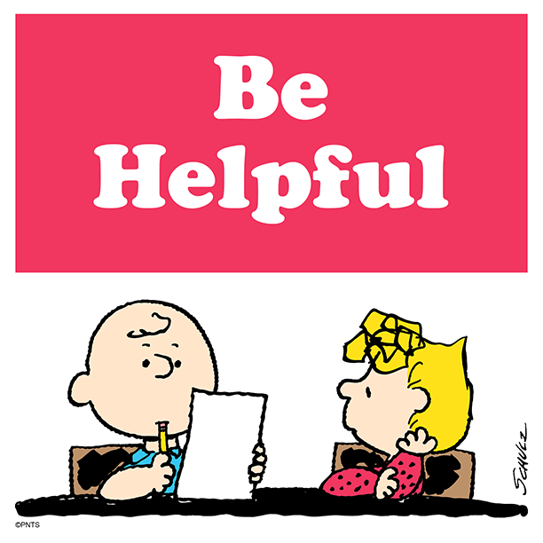 Thank you for always being there to help.