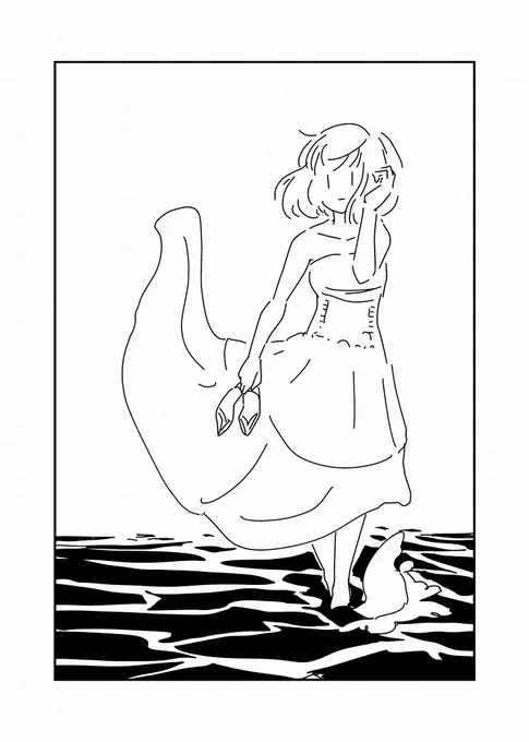 うっちーと海 
