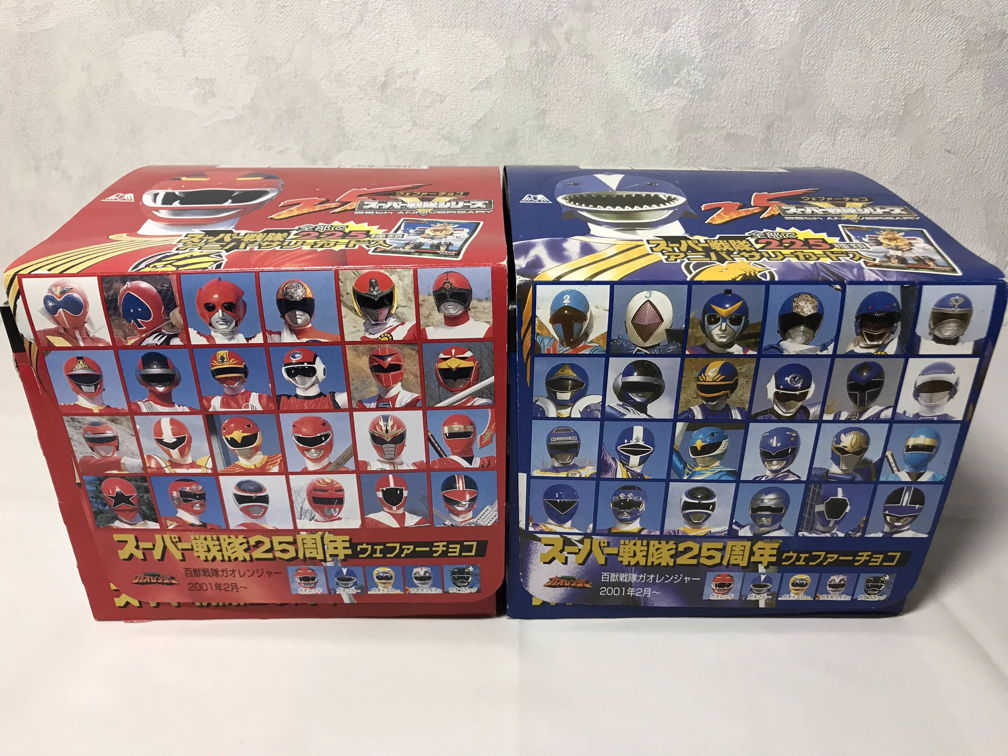 スーパー戦隊25周年ウェファーチョコ　カード122枚　ダブり無し sekai on X: 