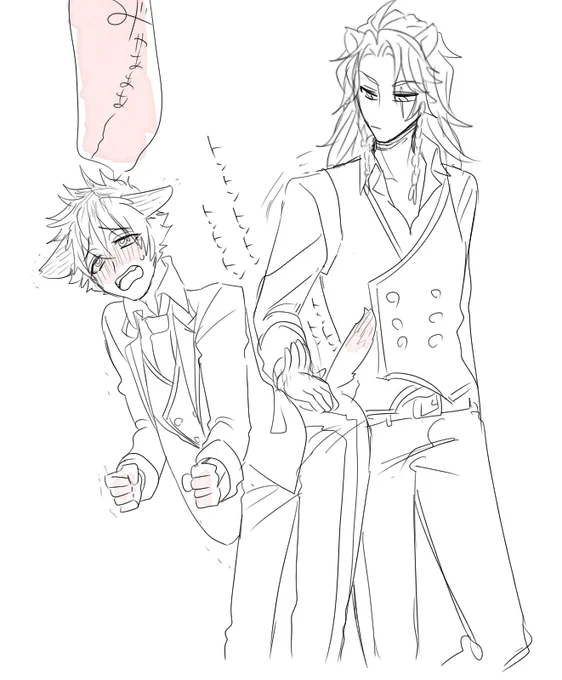 う～ん(ネコ科に思いを馳せる顔)(レオラギ) 