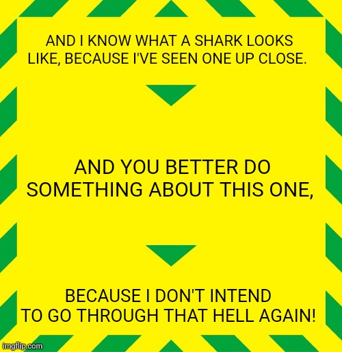 thedailyjaws's tweet photo. Heed the warnings and #StayAlert the #Jaws series way #ShowMeTheWayToStayHome #Jaws2 #Jaws3D #JawsTheRevenge https://t.co/yt3nUhn0I8 https://t.co/DeOvmIbA8M