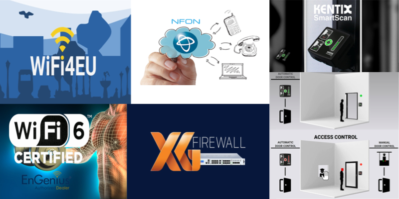 Réussissez votre transition et votre #télétravail en #ALSACE avec #RTSiSERVICE ! #Wifi6 #Sécurité Détecteur de #fièvre Kentix SmartScan TéléphonieIP #Cloudya #NFon...