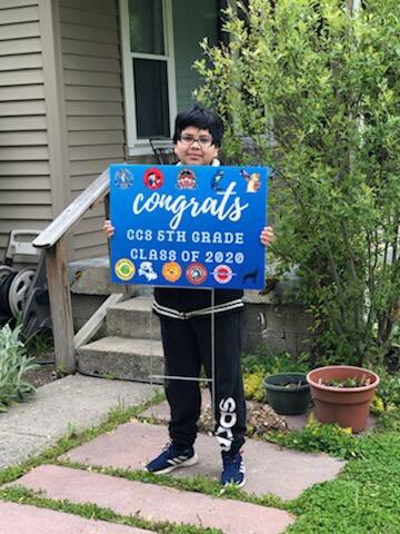 CCESocialworker's tweet photo. We are so proud of our 5th graders! We know you’ll do amazing things in Middle School. We will miss your smiling faces @OrchardParkCCS @myccs #opetheplacetobe #schoolsocialworkers #5thgradegraduates https://t.co/PZBcDoKfSx