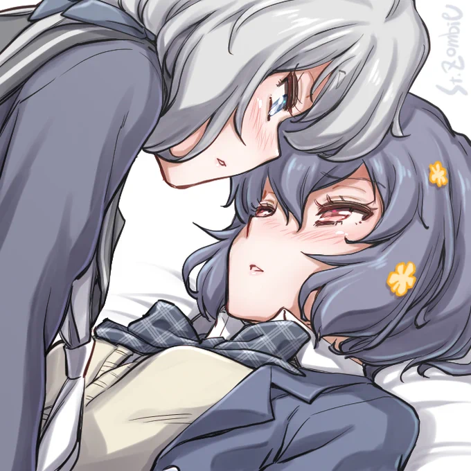 純愛ラクガキまとめ5号 #ゾンビランドサガ #純愛コンビ #紺野純子 #水野愛 https://t.co/BimpADK1Mv 