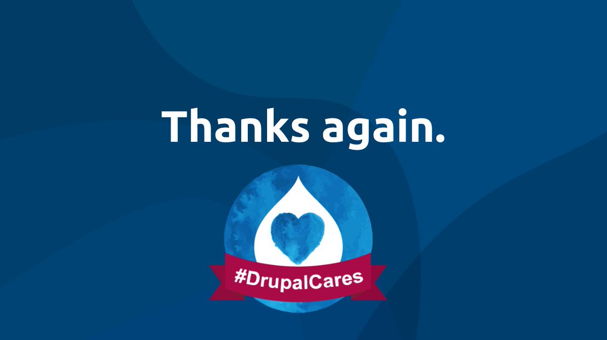 #Drupal Community raises $500,000 of emergency funding related to COVID-19 impact showing the strength and commitment of world’s leading independent open source CMS ow.ly/MK8b50zCFKu